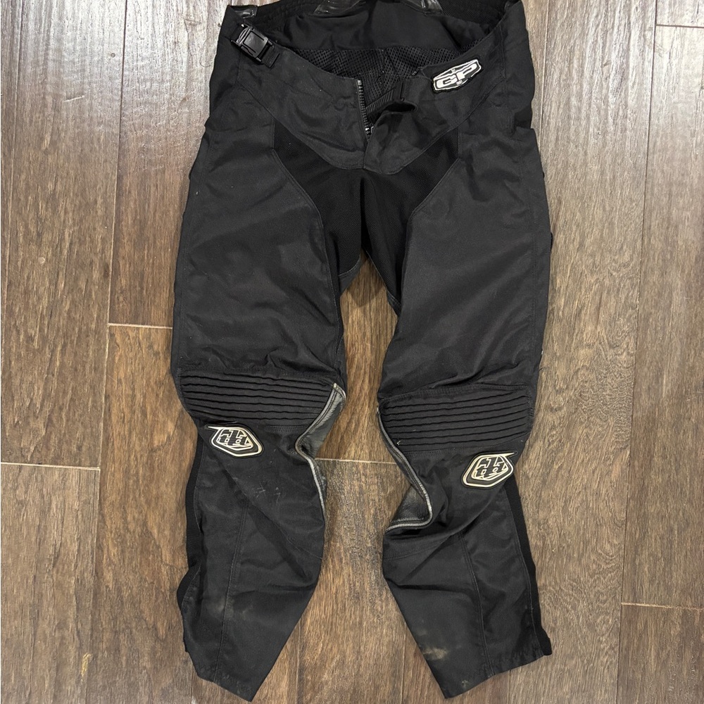 Troy Lee Designs GP Moto MX Black Men's Pants